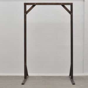 Backdrop hout donker